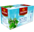 SULTAN Tisane Collection After Meals: Caraway, Rosemary & Peppermint – 5 Pack (20 Bags Each)