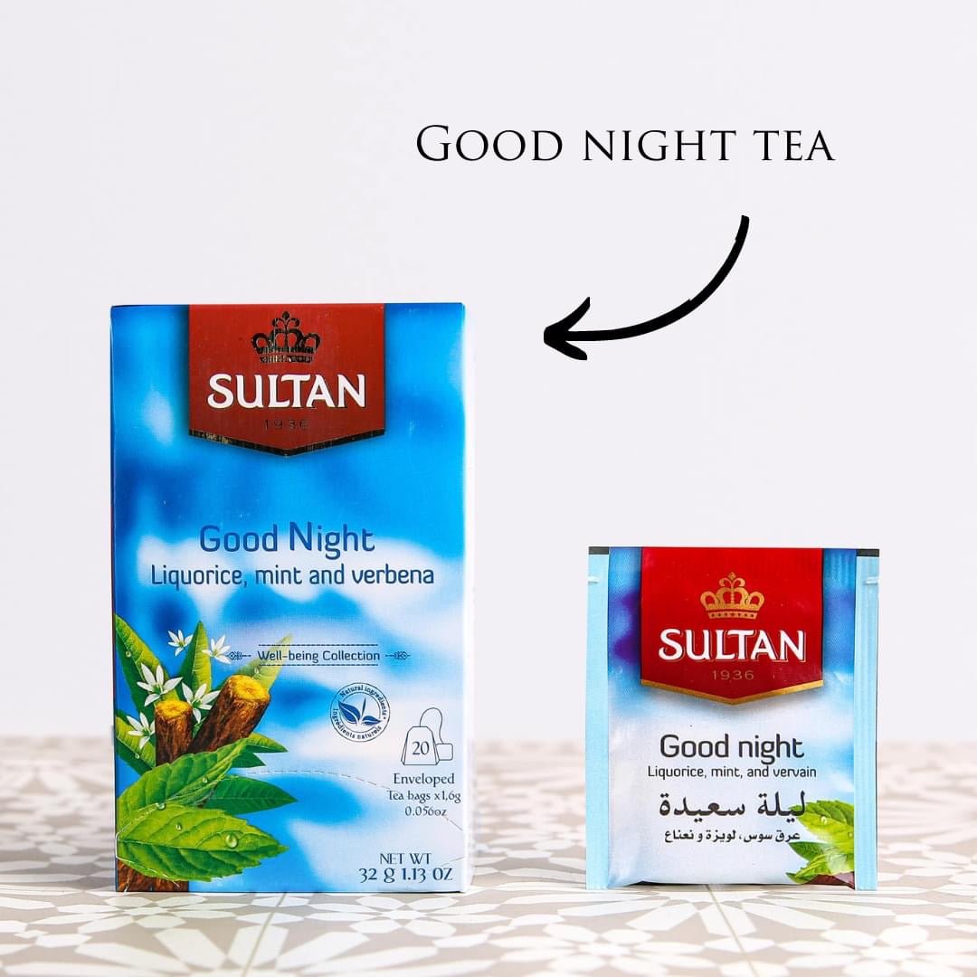 SULTAN Tisane Good  Night Collection: Liquorice, Mint & Verbena - 5 Pack (20 Bags Each)