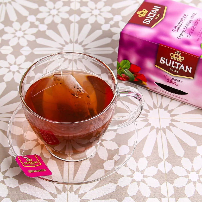 SULTAN Tisane Pure Natural Hibiscus - 5 Pack (20 Bag Each)