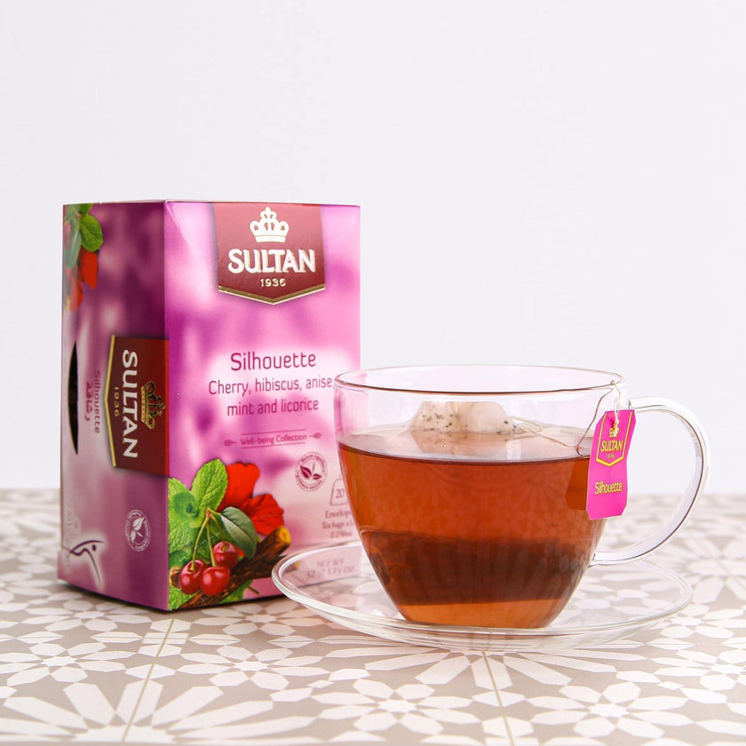 SULTAN Tisane Pure Natural Hibiscus - 5 Pack (20 Bag Each)