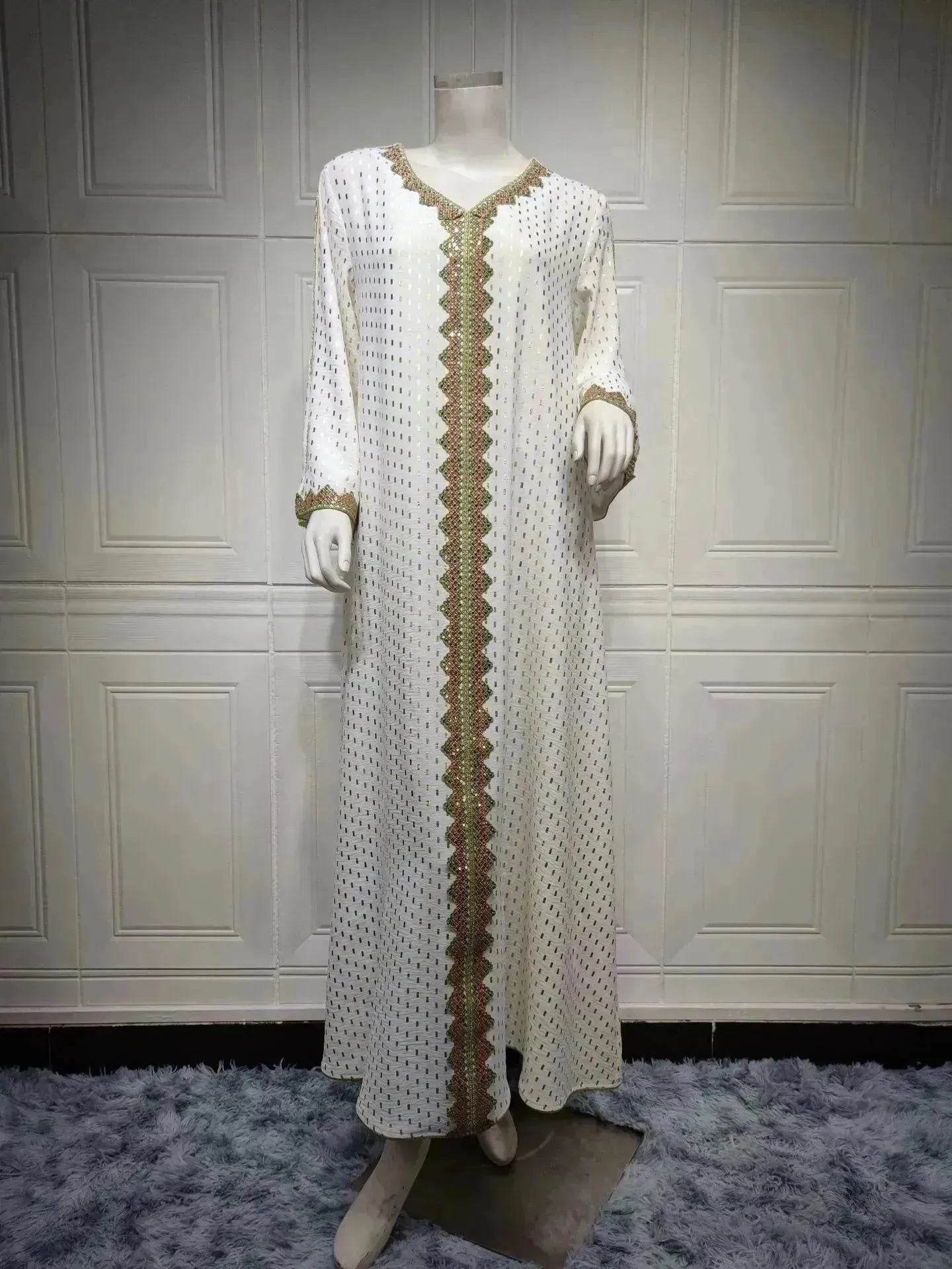 Summer Bronzing Arab  Dubai Gown