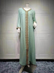 Summer Bronzing Arab  Dubai Gown
