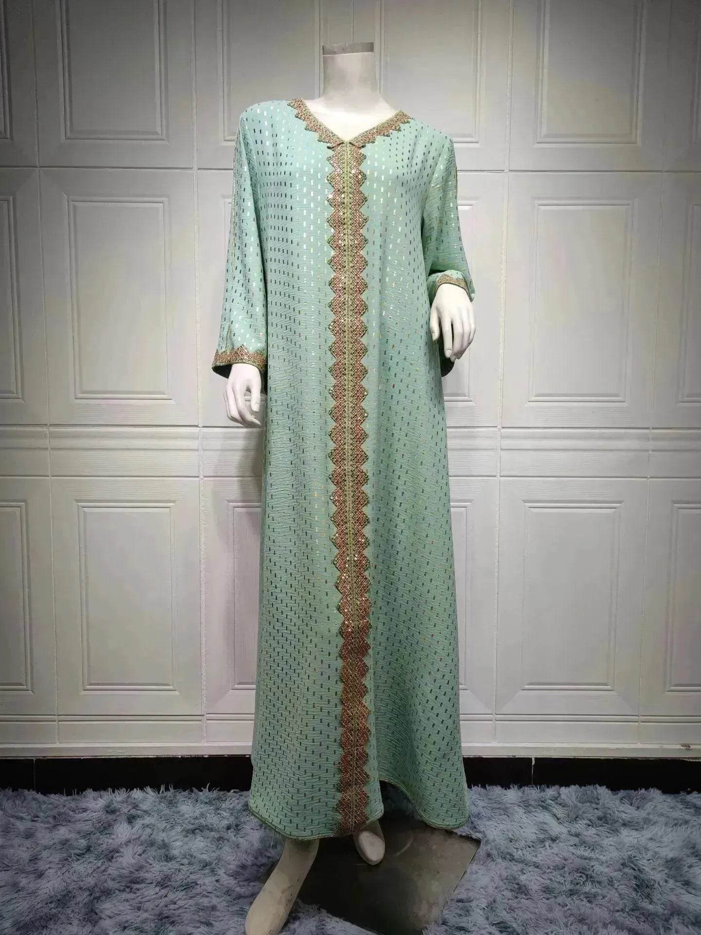 Summer Bronzing Arab  Dubai Gown