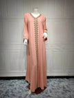 Summer Bronzing Arab  Dubai Gown