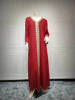Summer Bronzing Arab  Dubai Gown