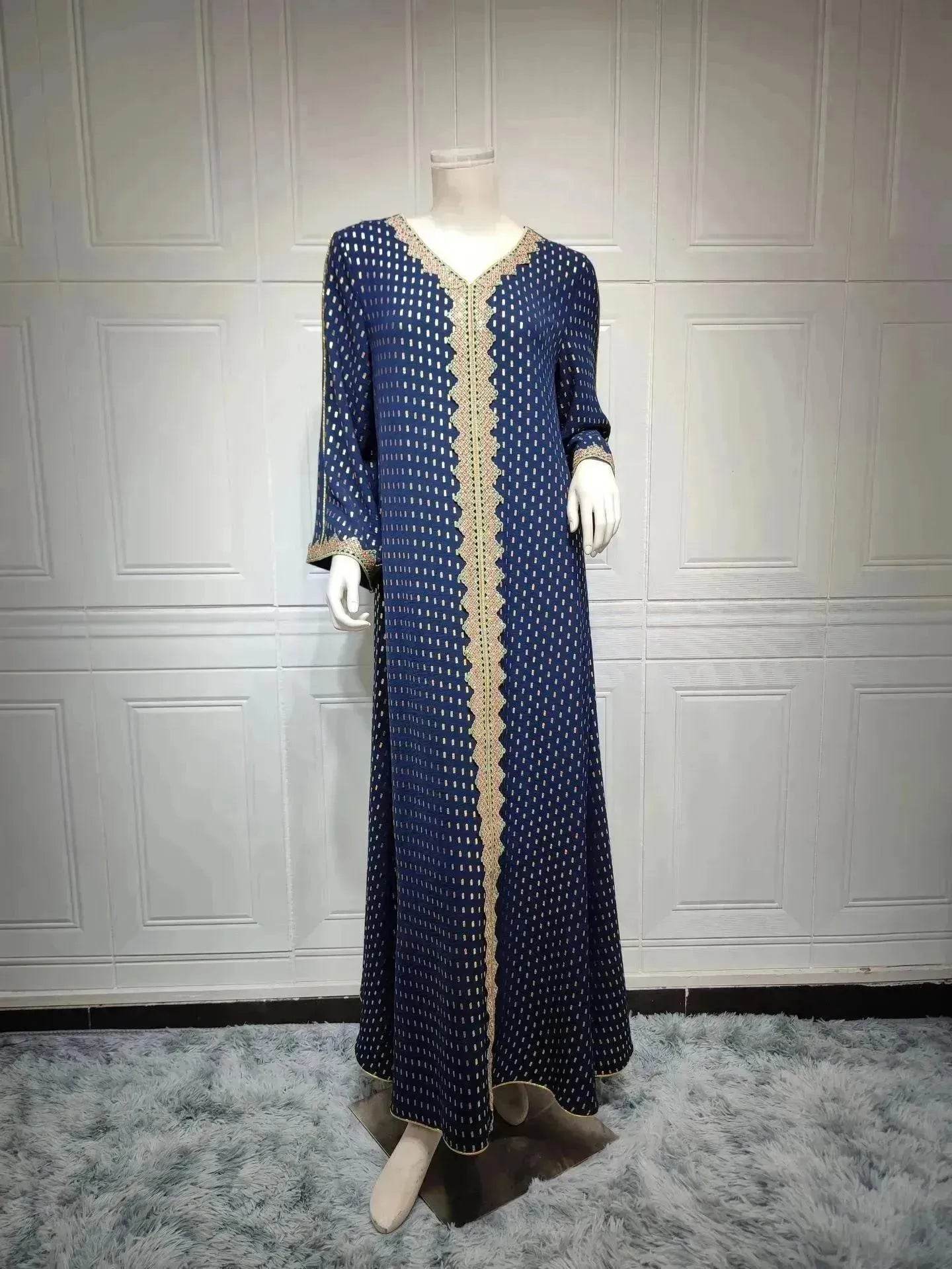 Summer Bronzing Arab  Dubai Gown