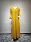 Summer Bronzing Arab  Dubai Gown