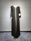 Summer Bronzing Arab  Dubai Gown