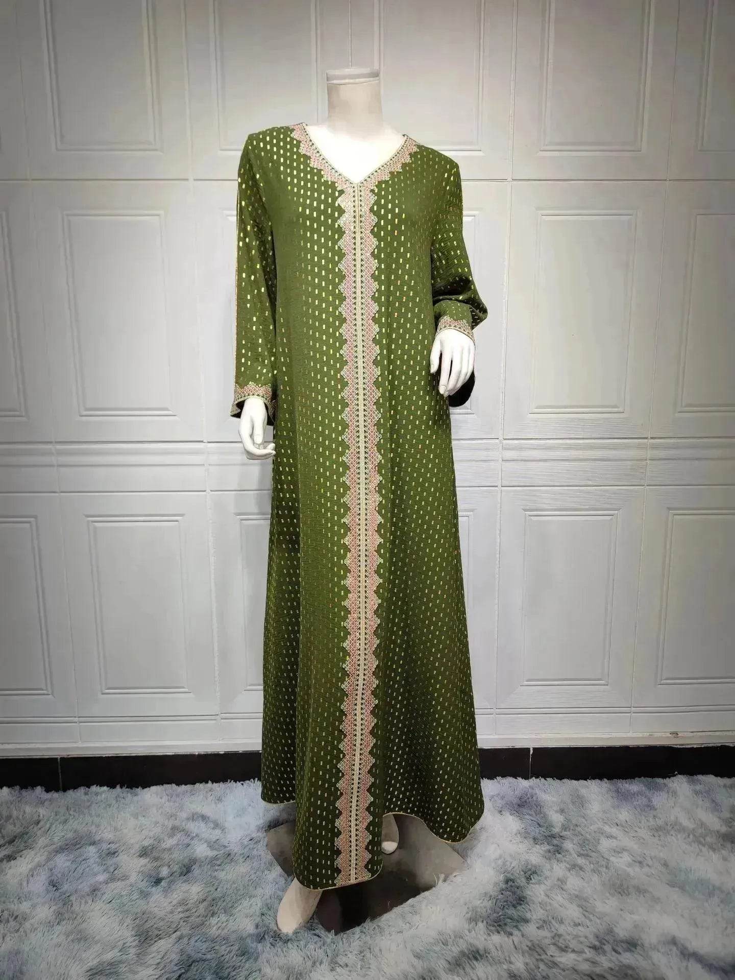 Summer Bronzing Arab  Dubai Gown