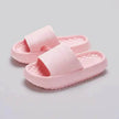 Summer EVA Slippers Solid Color Rhombus Stripe Anti-slip Slippers New Women's Home Shoes