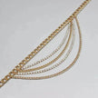 Summer Jewelry Hot Pants Chain Multilayer Chain Gold Fashion Jeans Hip Hop Punk Street Shooting Accessories Waist Chain Women