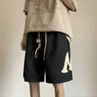 Summer Loose Casual Drawstring Couple Sports Shorts