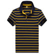Summer Men's Casual Short-sleeved Knitting Polo Shirt