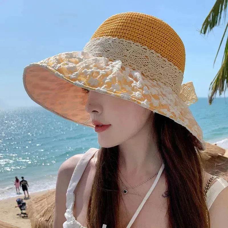 Summer Seaside Vacation Sun Protection Sun Hat Fashion Foldable