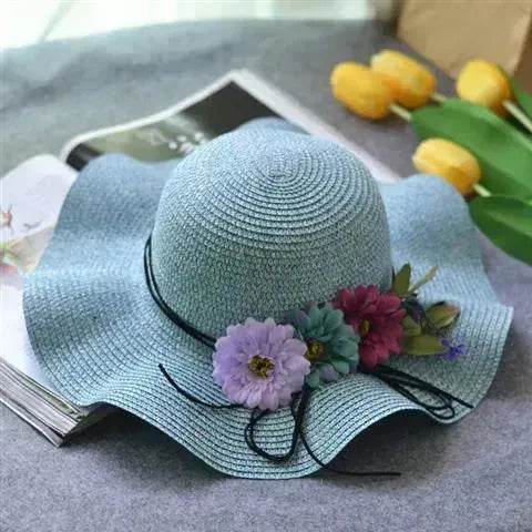 Summer wreath parent-child hat