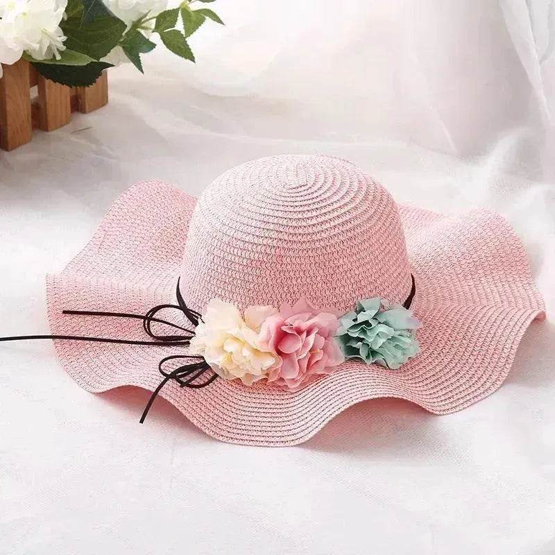 Summer wreath parent-child hat