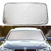 Sun block coated silver cloth material double circle