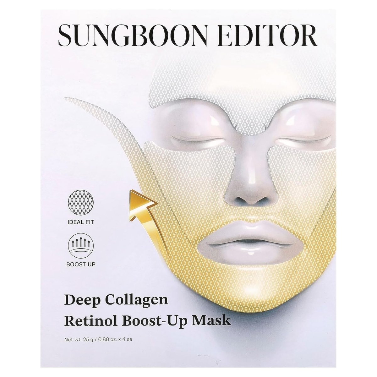 Sungboon Editor Deep Collagen Retinol Boost Up Mask Set 25g