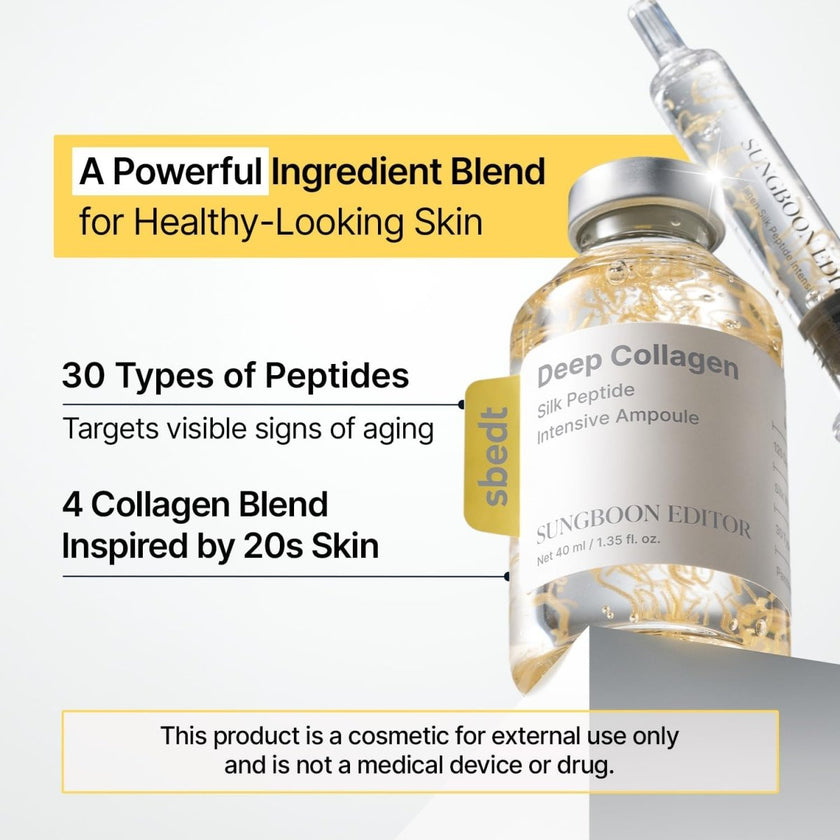 Sungboon Editor Deep Collagen Silk Peptide Intensive Ampoule 40ml