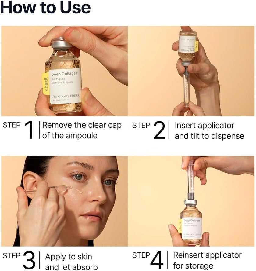 Sungboon Editor Deep Collagen Silk Peptide Intensive Ampoule 40ml