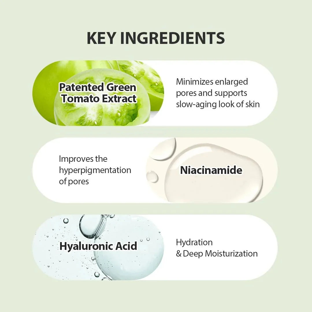 Sungboon Editor Green Tomato Pore Lifting Ampoule+ 30ml