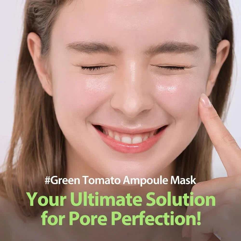 Sungboon Editor Green Tomato Pore Lifting Ampoule Mask 23g