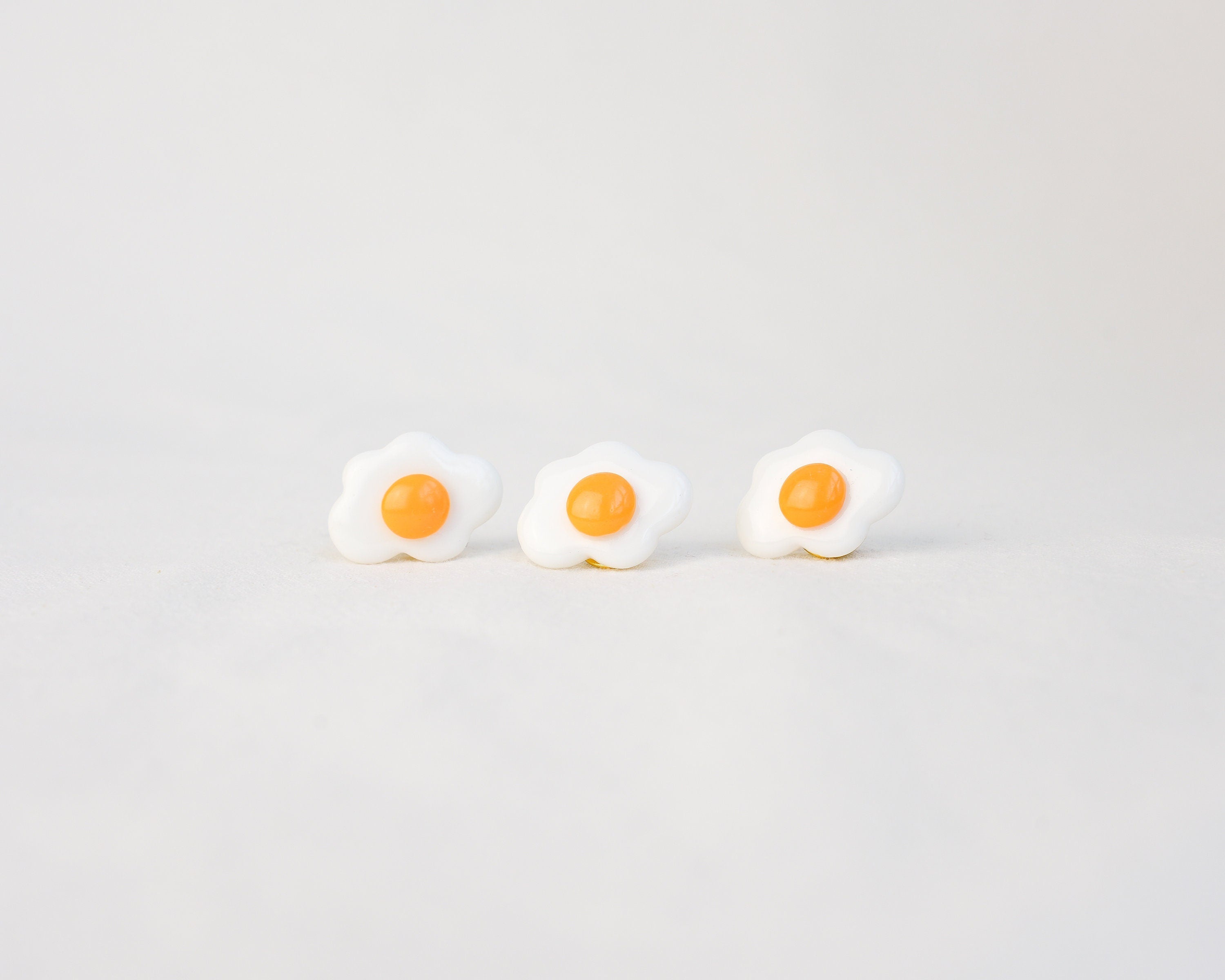 Sunny Side up Egg Brooch