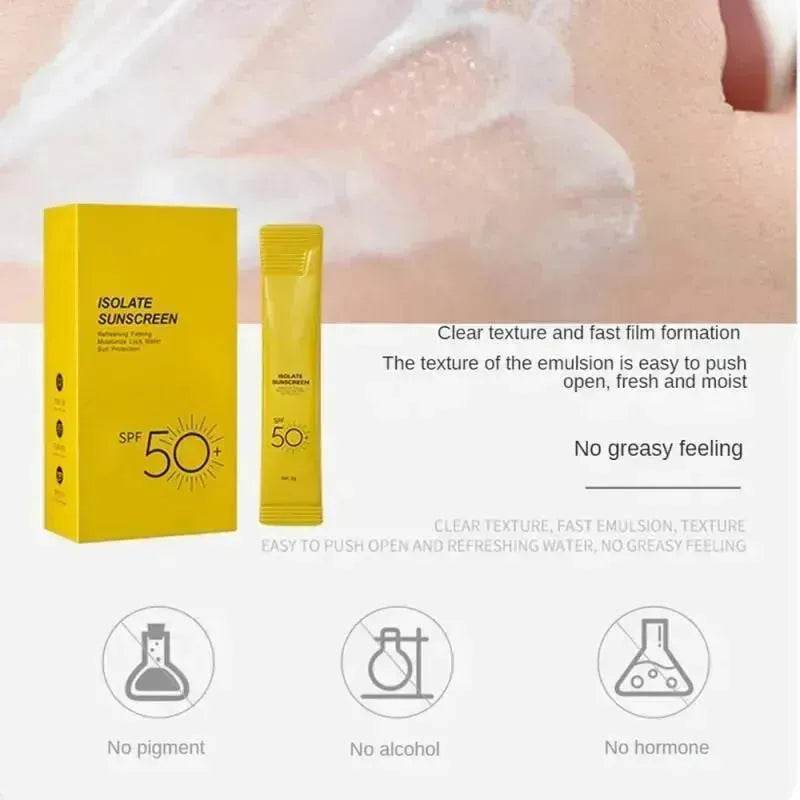 Sunscreen Face UV Protection Isolation Summer Male And Female Students Military Training Sunscreen Lotion