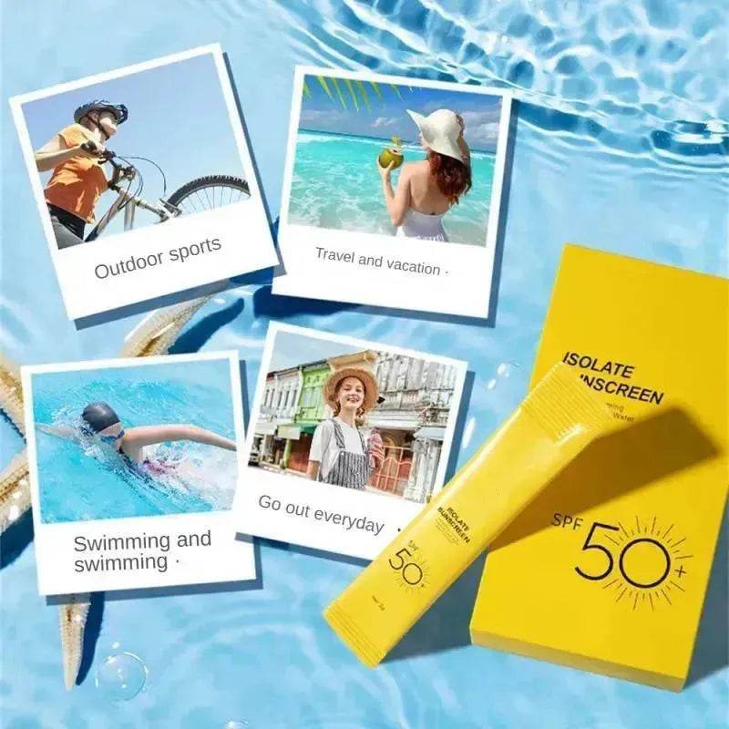 Sunscreen Face UV Protection Isolation Summer Male And Female Students Military Training Sunscreen Lotion