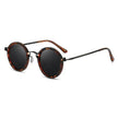 Retro Round Frame Metal Sunglasses – UV Sun Protection