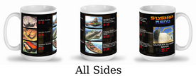 Suship - Mug en céramique de 425 ml (15 oz)