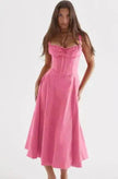 Backless Sling Dress – Women's Elegant Summer Maxi