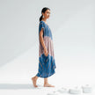 Tie Dye Kaftan Beach Dress