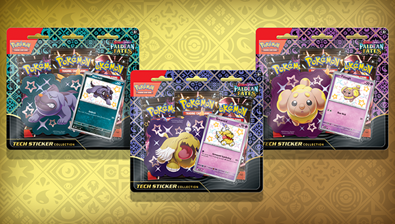 Pokémon TCG - Scarlet & Violet - Paldean Fates - Tech Sticker Collection