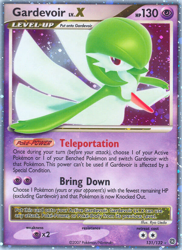Gardevoir LV.X · Secret Wonders (SW) #131