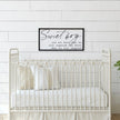 Sweet Boy Wood Sign