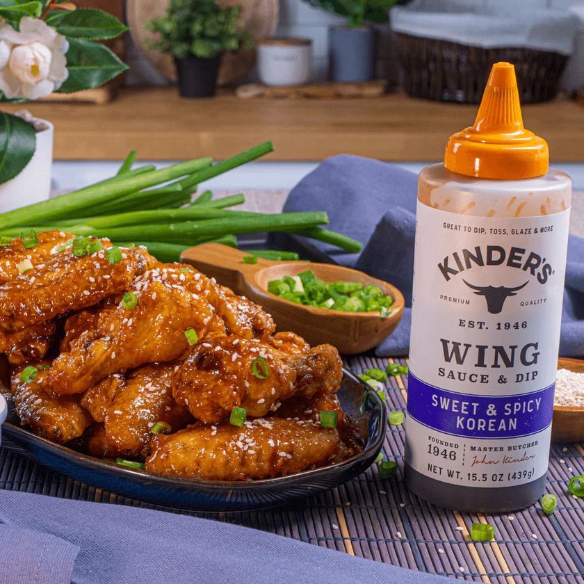 Kinder's Sweet & Spicy Korean Wing Sauce & Dip (Best Before 05/16/26)