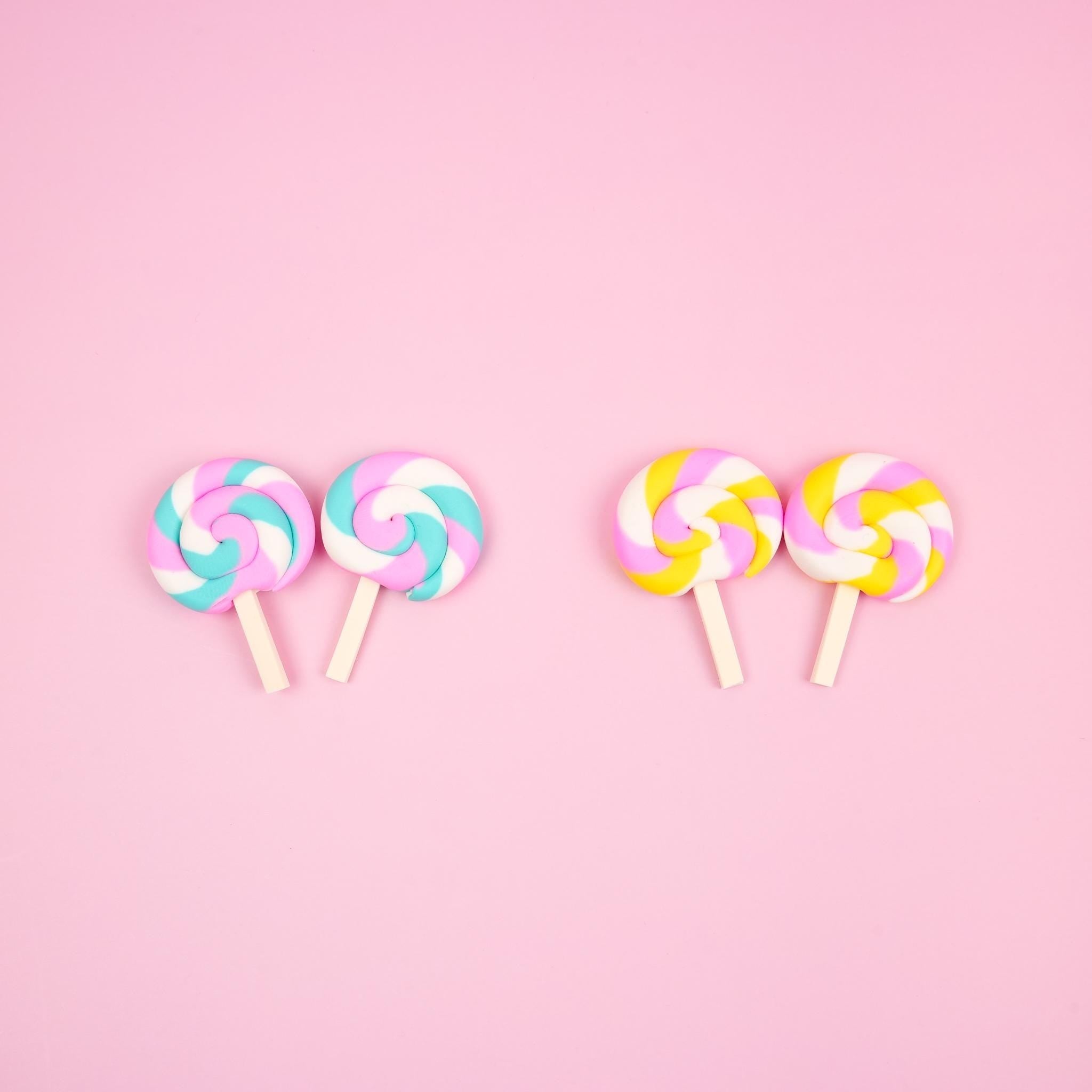 Swirl Lollipop Magnet Set