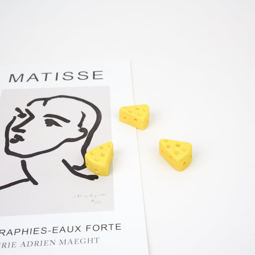 Swiss Cheese Magnet Set