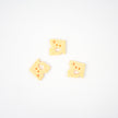 Swiss Cheese Slice Pin