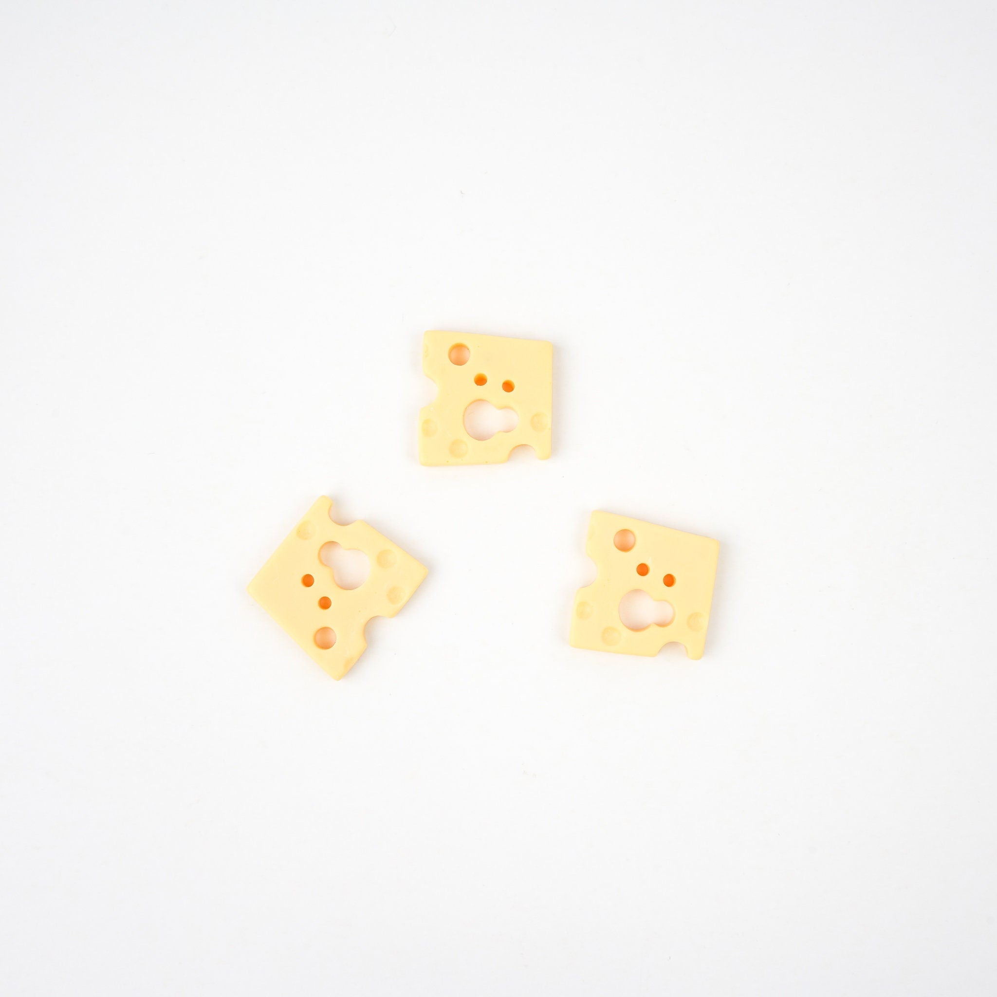 Swiss Cheese Slice Pin