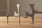Sylwarin Harmonium Fleet – 1:128 Elven Spaceships (10 Ships)