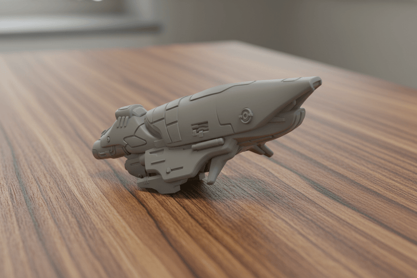 Sylwarin Harmonium Fleet – 1:128 Elven Spaceships (10 Ships)