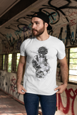 Jimi Hendrix Topography White T-Shirt