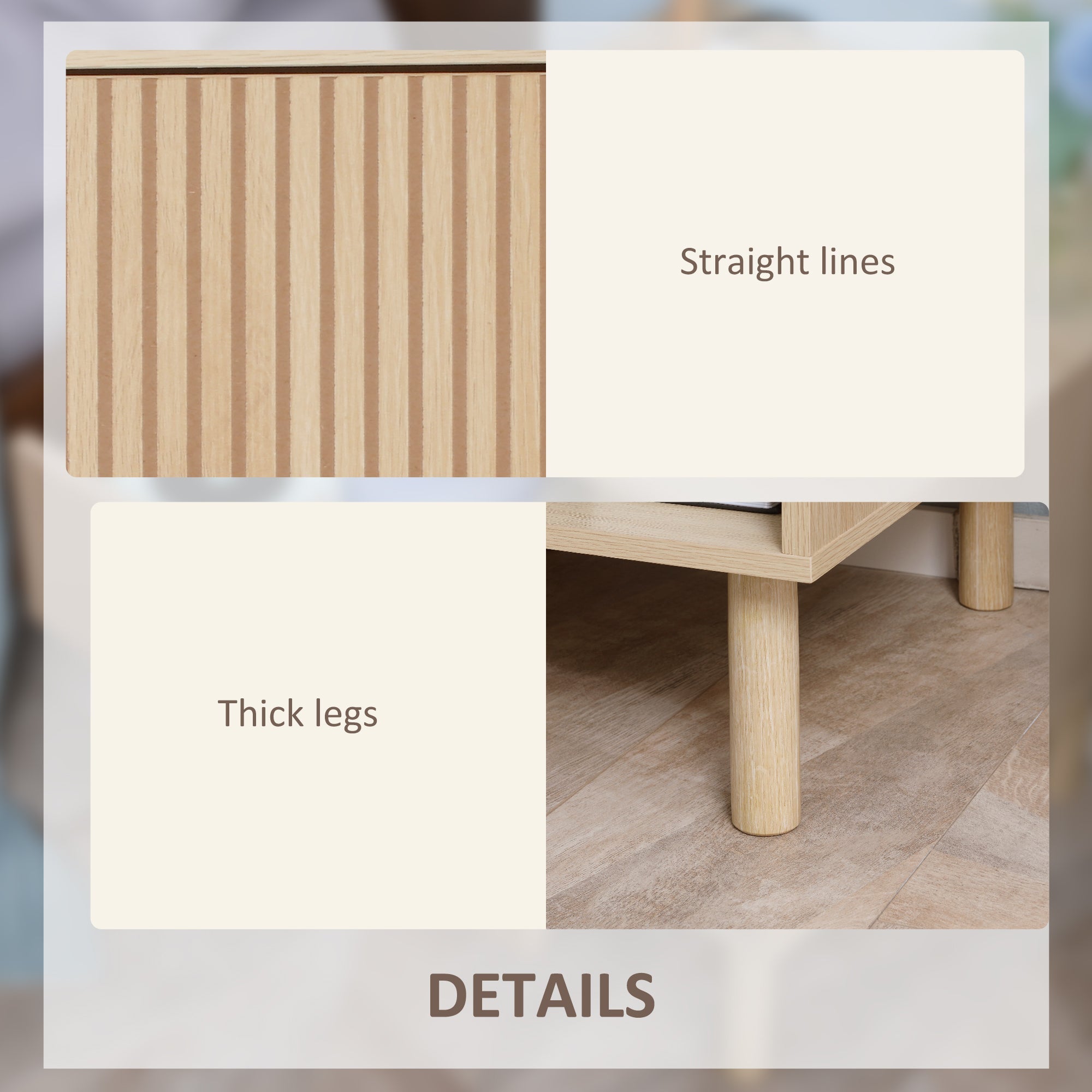 Laura Modern Bedside Table with Drawer and Open Shelf-Natural Wood