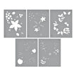 Christmas Florals Stencil from Classic Christmas Collection Etched Dies  from the Classic Christmas Collection