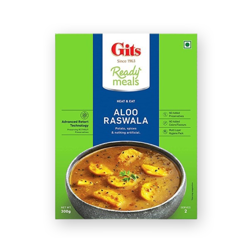 Gits Ready Meal Aloo Raswala 300gm
