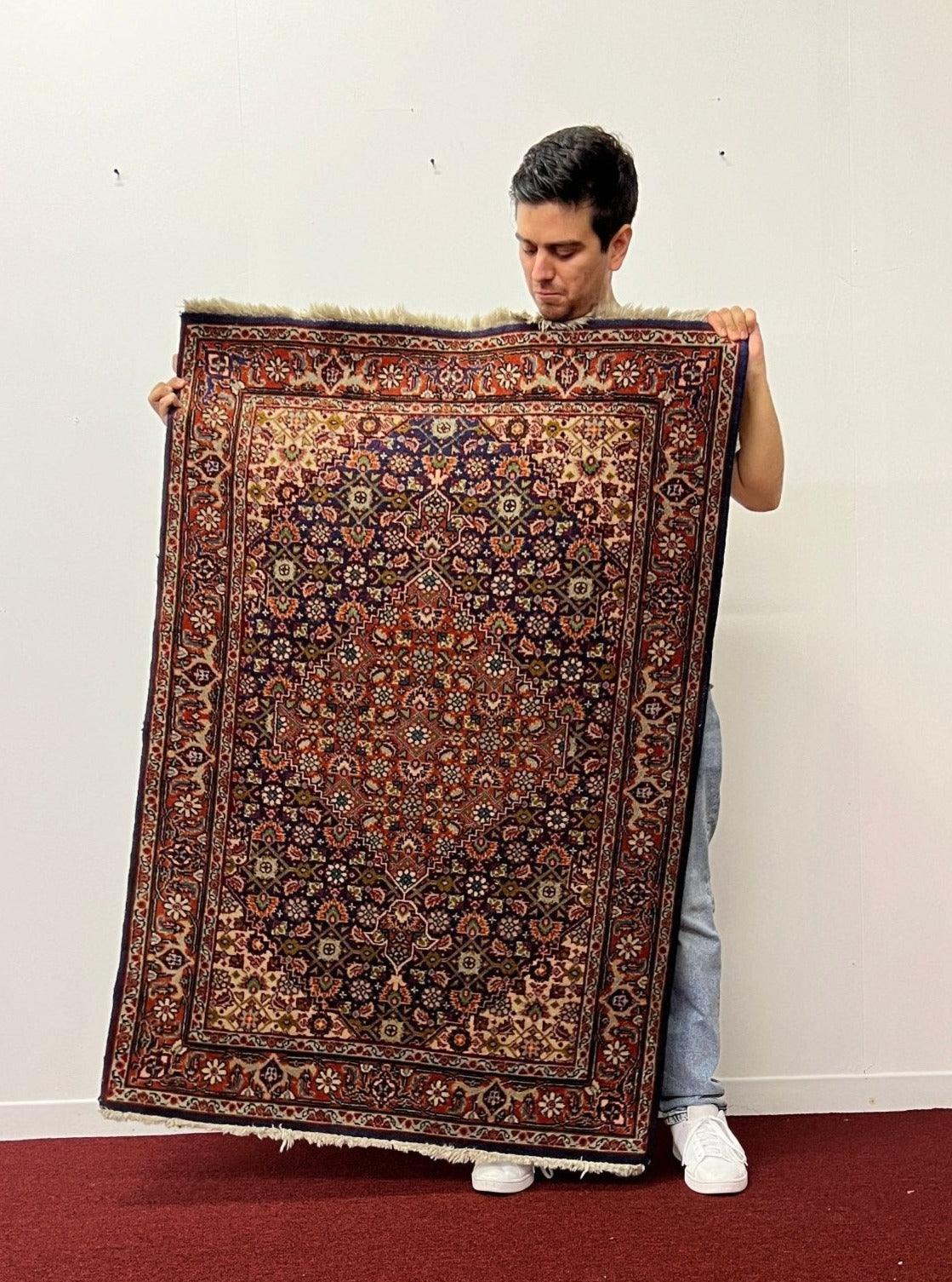 Persian Tabriz Rug | 4' 8