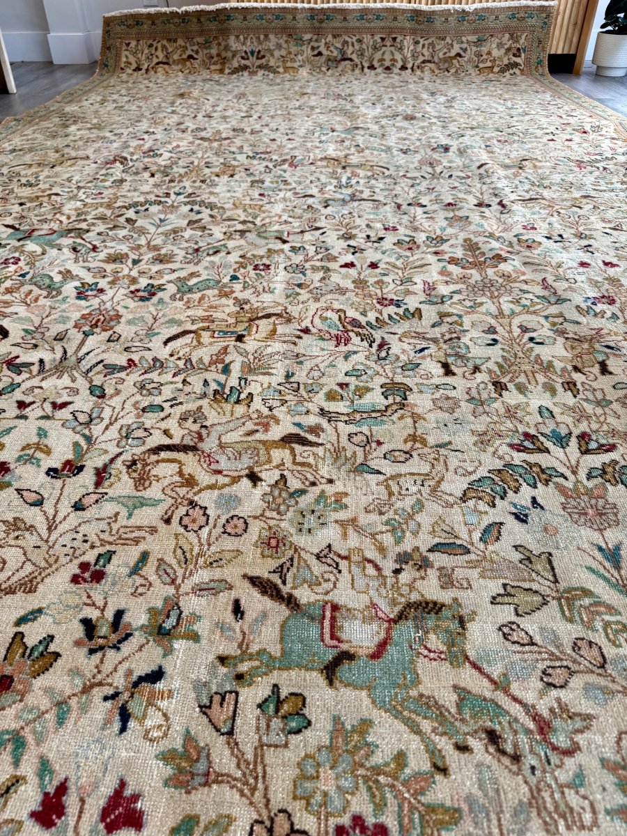 Tabriz Tabatabai Rug | 7' 4