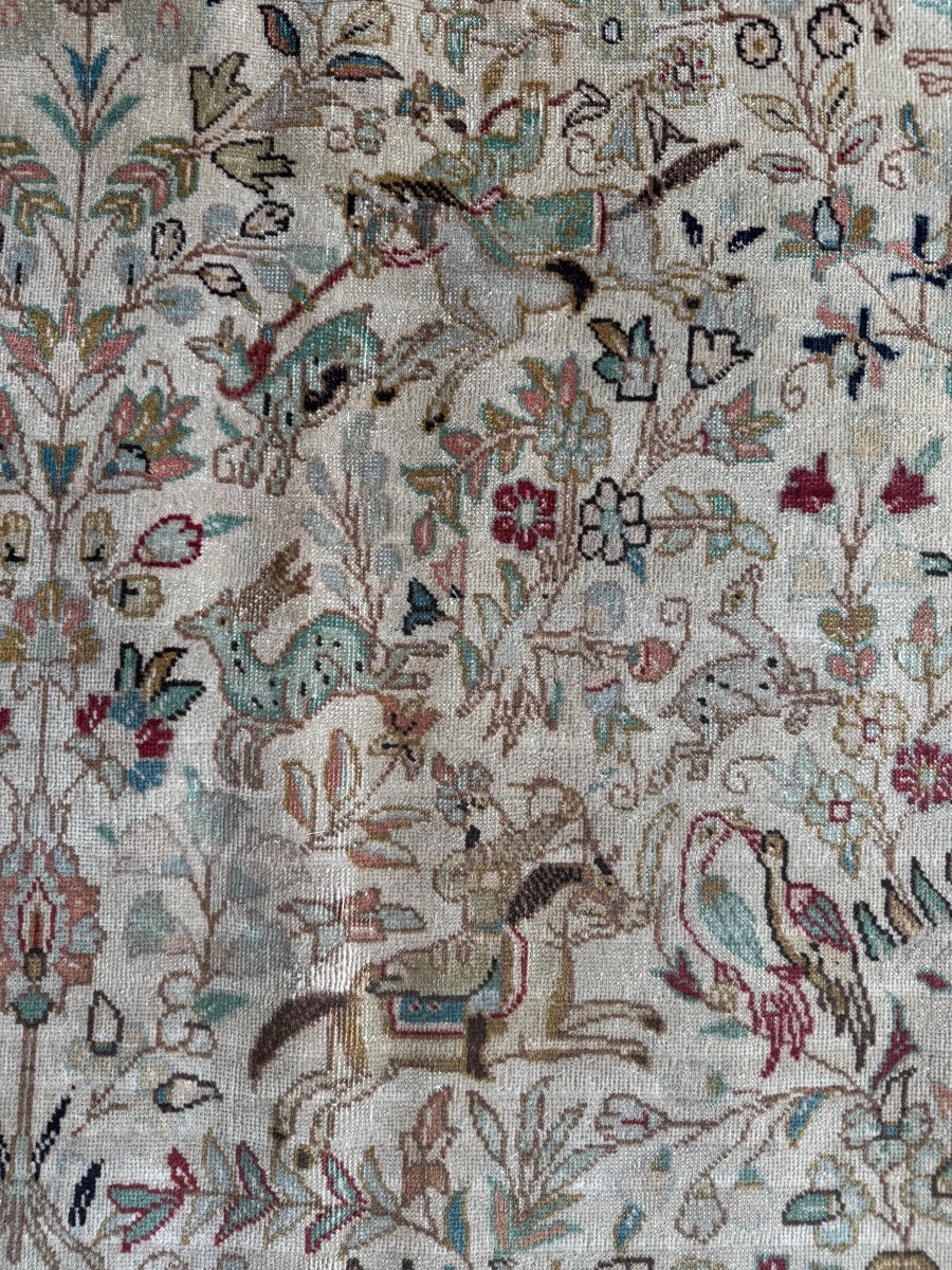 Tabriz Tabatabai Rug | 7' 4